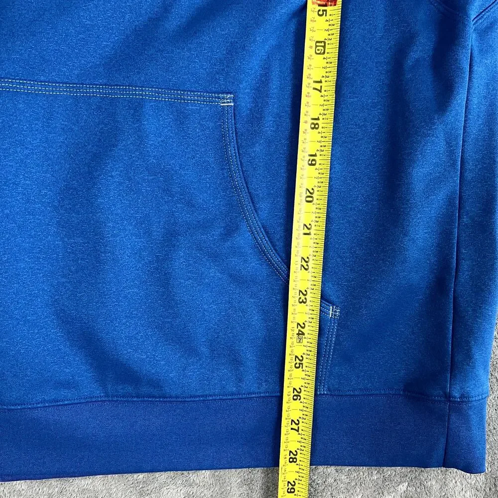 The North Face Ampere Pullover‎ Hoodie Sweatshirt Mens XL Blue Fleece